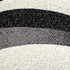 2' X 4' Gray Abstract Dhurrie Area Rug